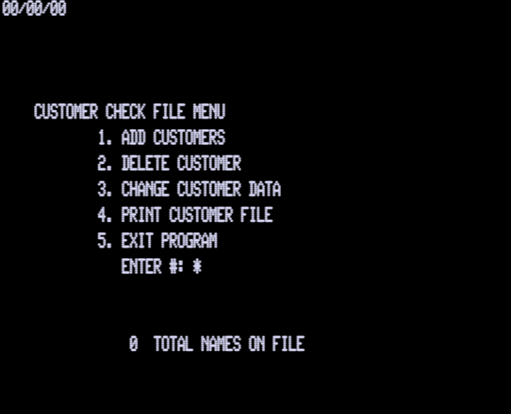 Screen shot